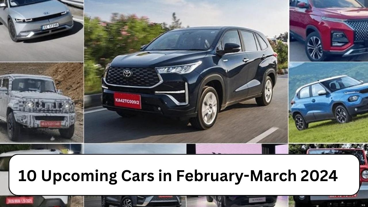 10 Upcoming Cars Launch in February-March 2024 in India