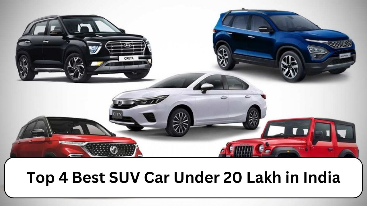 Top 4 Best SUV Car Under 20 Lakh in India